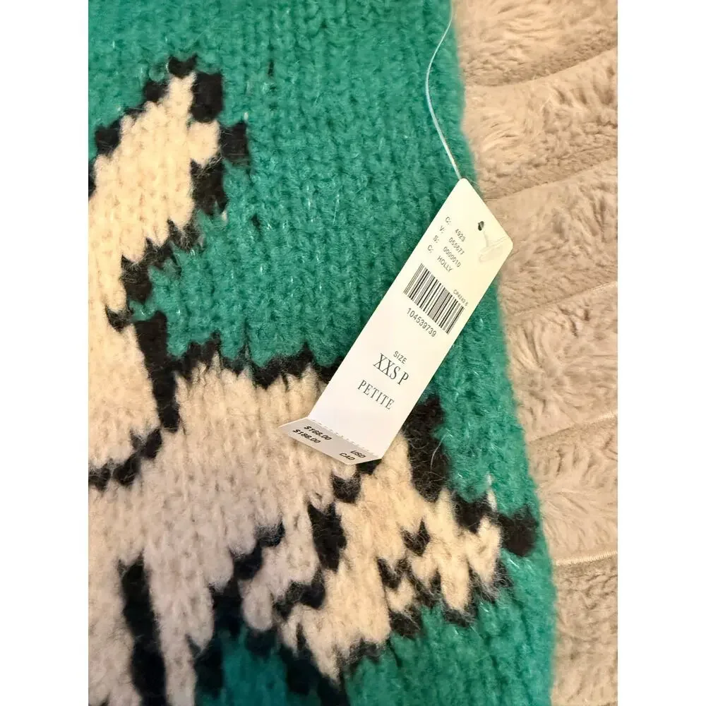 New Maeve Bunny Slope Cardigan from Anthropologie sz XXSP